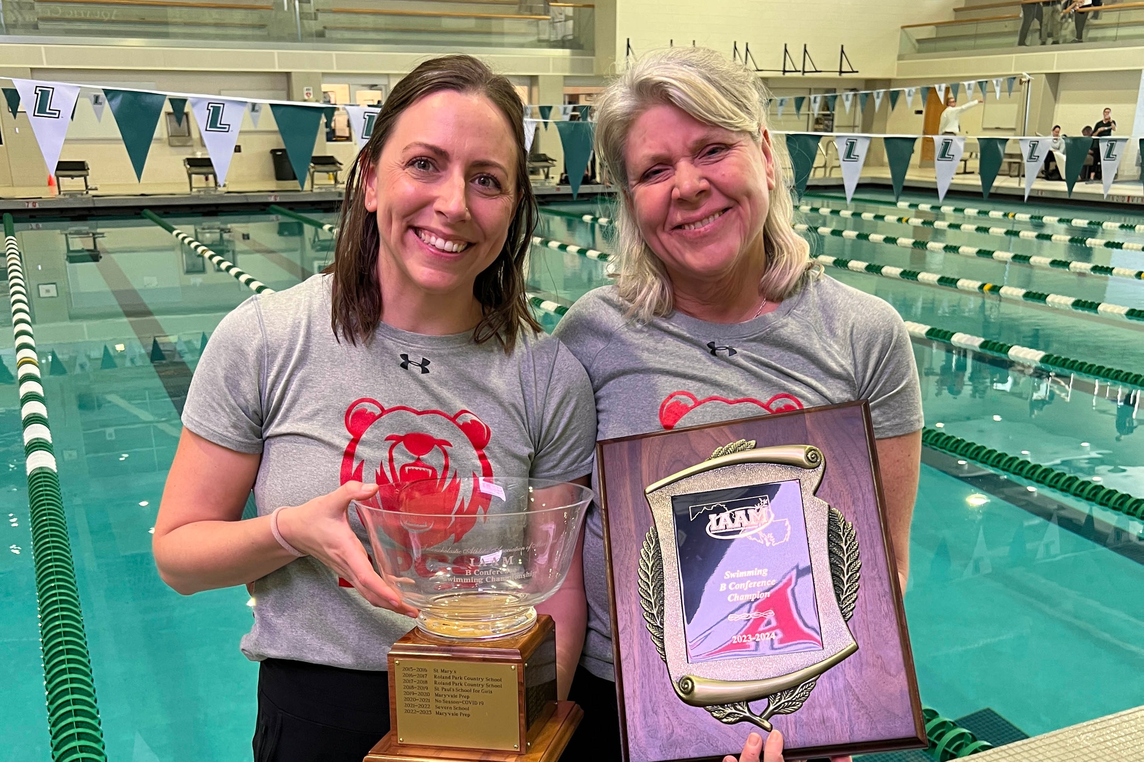 Toni Armstrong named IAAM Swimming Coach of the Year