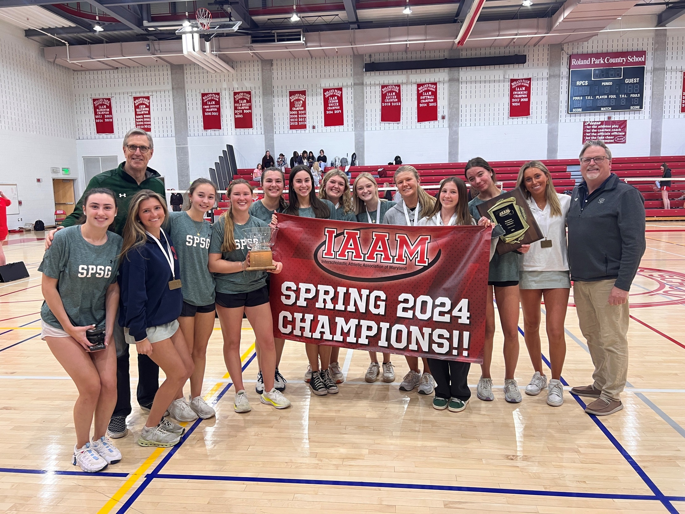 St. Paul's School for Girls captures 4th consecutive badminton title -